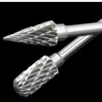 10PCS Carbide Burrs Set 1/4 Inch Tungsten Burrs with 6mm Shank for Cutting Tooth