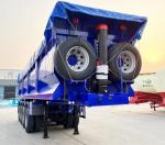 1310mm Wheel Base 3/4 Axle 30-35cbm 60-100 Tons Dumper Dump Tipper Truck Semi