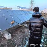 10 Days Delivery Manual Cleaning Brush for Solar Panel Washing Made of Aluminum