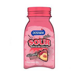 Wholesale Peach Sour Mints Custom Mints Natural Flavors from china suppliers