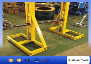 Wholesale Heavy Duty Cable Drum Stand , 10 Tonne Hydraulic Cable Drum Jack Dia. 3200mm from china suppliers