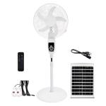 16 Inches Rechargeable Stand Fan with Dc Home 12V Air Cooling Motor Lithium