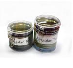 Bulk round tea tins with clear window