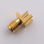 18GHz Female SMA Coaxial Connector Straight PCB Mounting Wifi Antenna Connectors