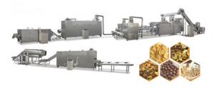 Wholesale Twin Screw Extrusion Corn Flakes Production Line , Maize Flakes Making Machine from china suppliers