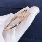 Elegant Car Tier 18k GoldJuste Un Clou Bracelet Natural Diamonds Real Gold Real