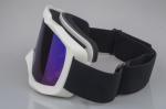 Spherical Design Ski Goggles Anti Slip Strap High Toughness Frame UV Protection