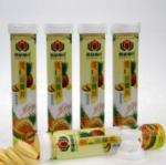 Food Grade PP Plastic Effervescent Tablet Tube with Desiccant Cover and Custom
