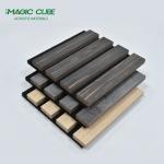 Modern Design Wood Slat Acoustic Panel With Screw Installation Accessories
