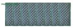 Square Edge Outdoor Sound Barrier Polyester Wool For Railway Fencing Wall