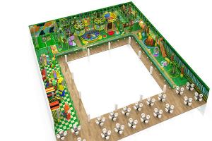 Wholesale 3.5m New Design Custom Playground Equipment Kids Indoor Playground Center ASTM from china suppliers