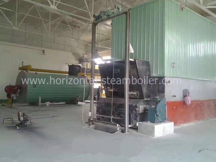 Wood Coal Fired Thermic Fluid Heater Oil System , Thermal Fluid Boiler 4600 KW