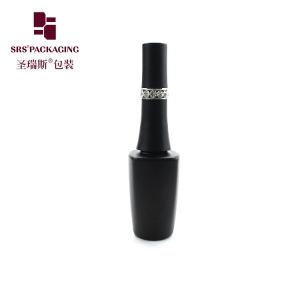 China 11ml unique empty makeup brush glass bottle nail polish on sale