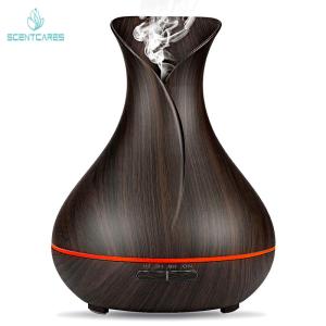 Wholesale Wood Grain 60sqm 9W 400ml Ultrasonic Aromatherapy Diffuser from china suppliers
