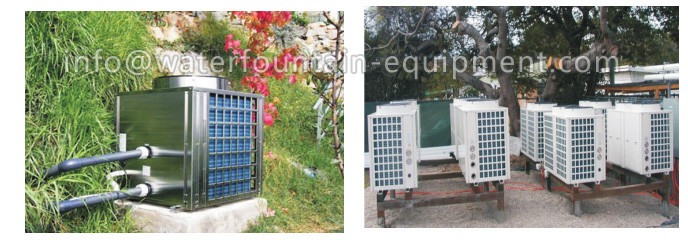 Energy Saving Swimming Pool Heaters Air Sourced 220V With CE Approved