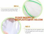 Recloseable k PE bags/ LDPE material Medicine zipper bag/ clear PE pouch, Heavy