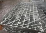 Stainless Galvanized Stair Treads Steel Grating Catwalk Q235 305mm Width