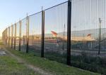 2.4m Height Airport Perimeter Fence Pvc Coated H Type Post
