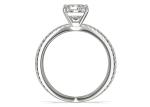 0.1ct RD3.0MM Promise Engagement And Wedding Ring Set 3.21g Weight