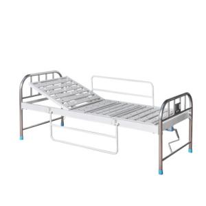 Wholesale Incline Two Crank Hospital Patient Bed With Aluminum Alloy Side Rails from china suppliers