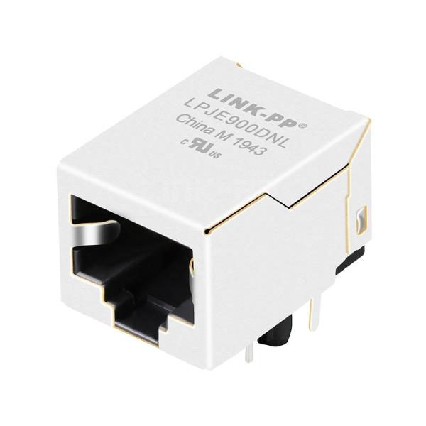 LPJE900DNL Tab Down Without Led 1X1 Port 10P10C RJ45 Connector Without