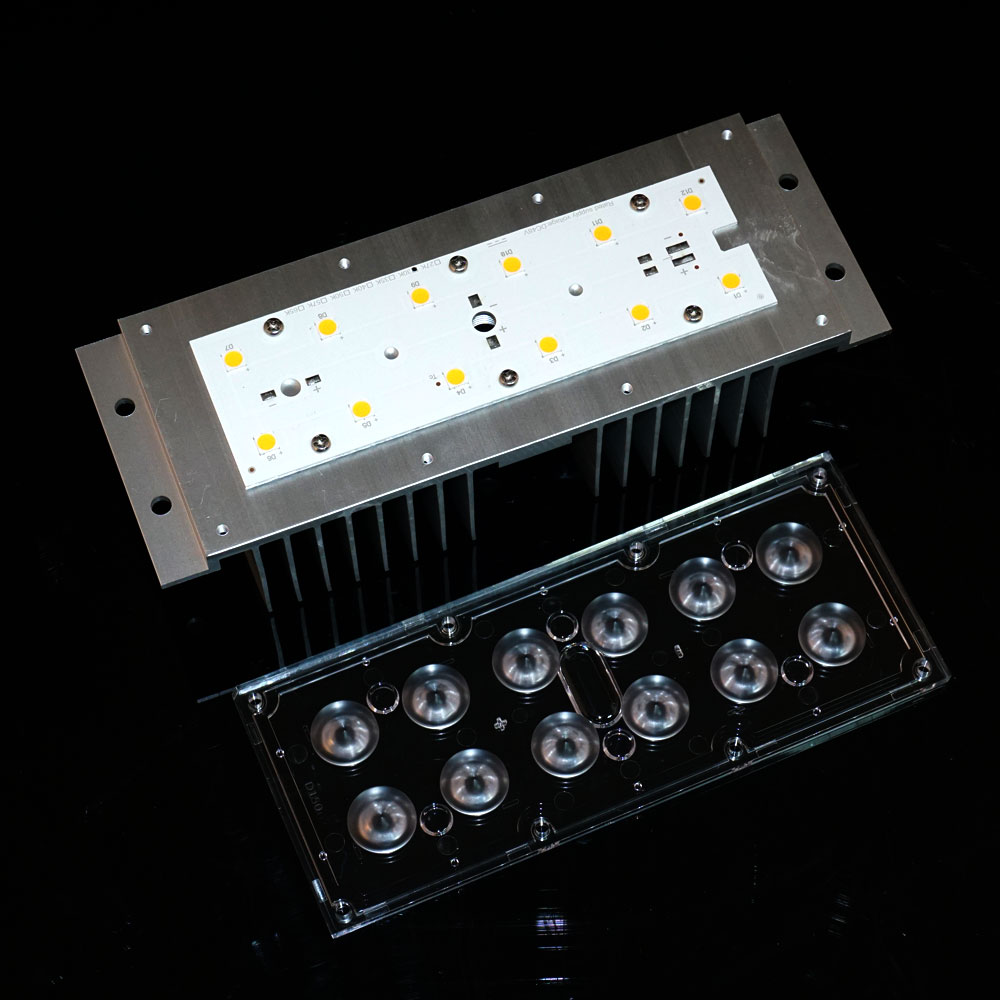 Waterproof IP67 LED Street Light Module Custom Made Silver Finish