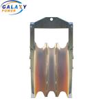 60kg Three Nylon Wheels Rated Load 40KN Conductor Stringing Blocks