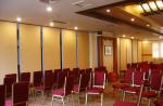 Interior Wooden Office Partition Walls / Sponge Fabric Surface Sliding Acoustic