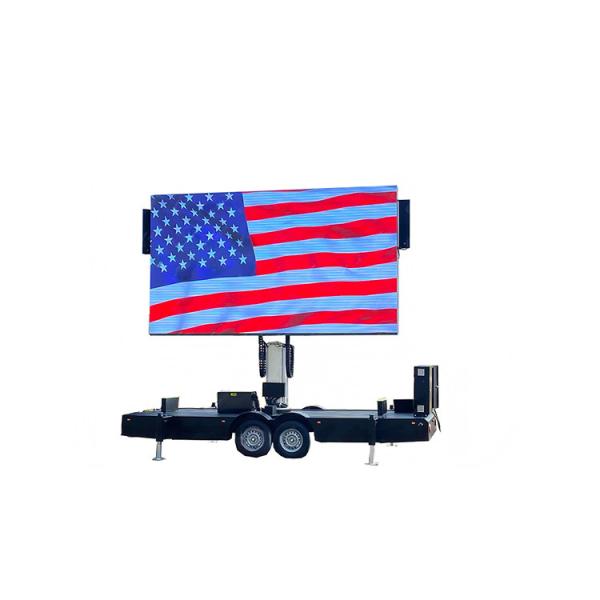 Strong And Durable LED Display Digital Screen Display Trailer For Outdoor Music