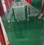 6.38-40.38mm PVB Clear Laminated Safety Glass Customized
