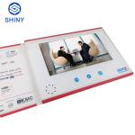 A5 Digital CMYK Lcd Screen Video Brochure 2.4 Inch 4.3 Inch 5 Inch 7 Inch