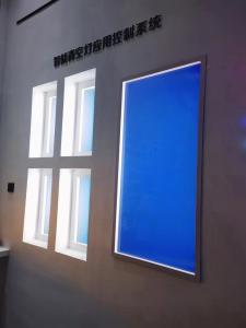 China 600x600mm projector sky light window ceiling blue sky light australia Tuya APP control  led panel lamps on sale