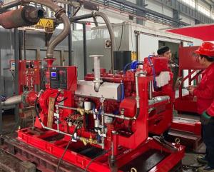 Wholesale High Efficiency Fire Pump Diesel Engine 300KW With Compact Structure from china suppliers