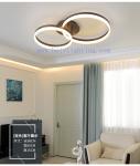 LED Lights Lamp Circle Rings Simple Style Romantic Ceiling Lighting For Wedding