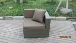 Outdoor Rattan Sofa For Pool , Modern Garden Table And Chairs