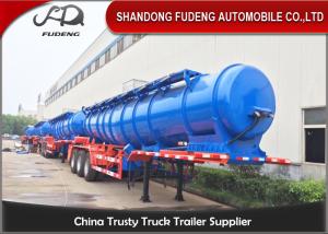 Wholesale 2 / 3 Axles sulfuric acid storage fuel tanker semi trailer with 20000 liters capacity from china suppliers