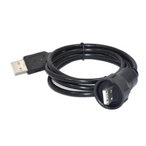 Wholesale Type A Male To Male Panel Mount Waterproof USB Connector USB 2.0 Connector from china suppliers