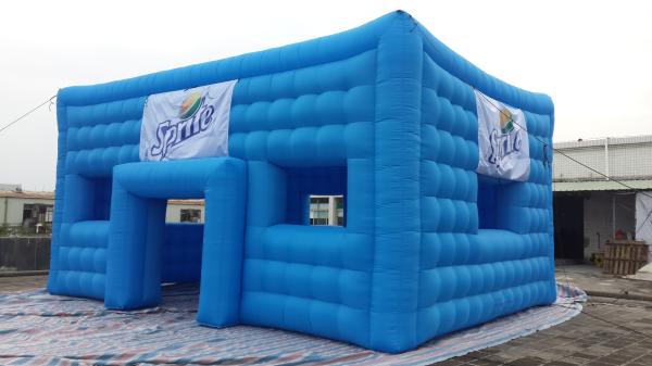 Party Inflatable Nightclub LED Disco Lighting Inflatable Cube Party Tent for
