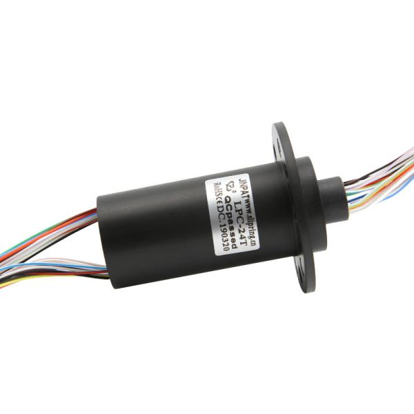24 Circuit Miniature Slip Ring Compact Capsule Rotary Electrical Interfaces