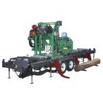 Hydraulic Automatic Portable Horizontal Bandsaw Sawmill Machine for Building