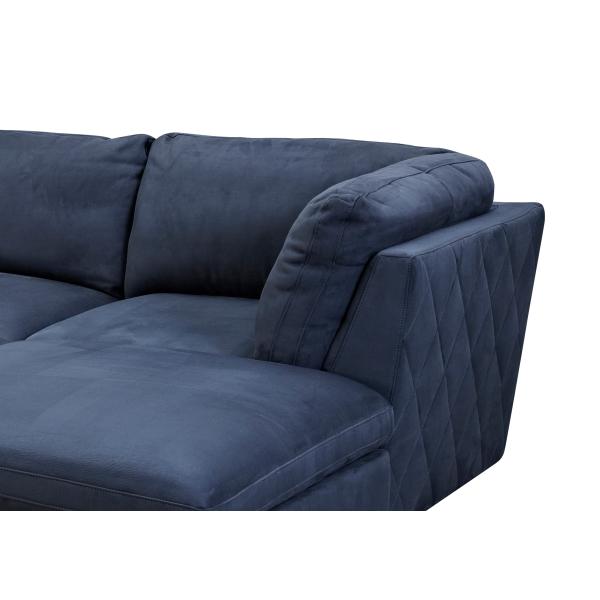 Breathable Corner Modular Sofa , Anti Fading U Shaped Modular Sectional