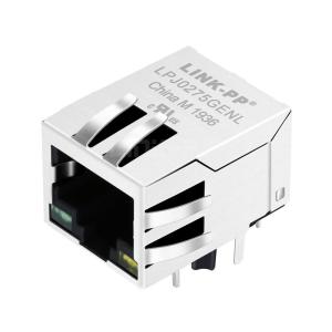 Wholesale LPJ0275GENL 10/100 Base-T G/Y Leds Tab Down PoE+ Conector RJ45 Jack from china suppliers