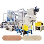 Top of PCB Board Separation Recycling Machine Final Products Copper and Resin