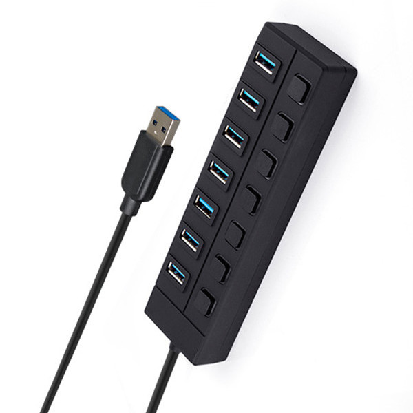 Female Data Transfer 7 Ports Usb 3.0 High Speed Hub