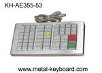 53 Colorful Resin Buttons Metallic Ruggedized Keyboard Vandal resistant and dust