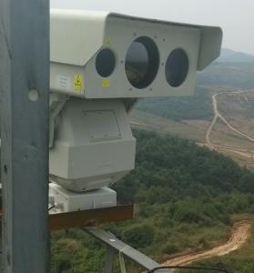 Wholesale PTZ Infrared Night Vision Thermal Camera , Long Range Laser Surveillance Camera from china suppliers