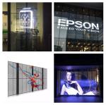 Glass Window Outdoor LED Mesh Display High Brightness DIP P10.4mm