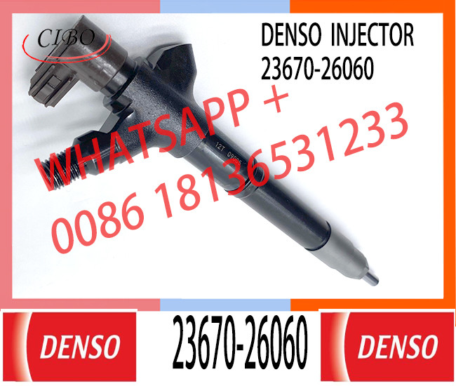 Common Rail Engine Fuel Diesel Injector Nozzle 23670-0R090 23670-26060 For Toyota Denso Corolla Verso 2.2 Tojota Corola