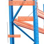 Corrosion Protection 3 Ton Layer Load Heavy Duty Rack for Warehouse Storage