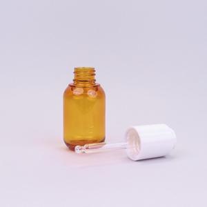 Wholesale Amber PETG Plastic Eye Dropper Bottles 30ml With White Dropper For Hair Serums from china suppliers